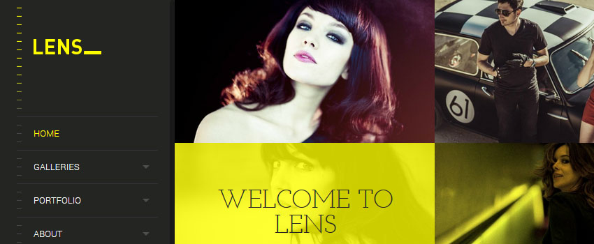 LENS – An Enjoyable Photography WordPress Theme