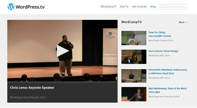 wordpress tv