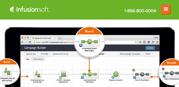 Email marketing platform roundup - Infusionsoft