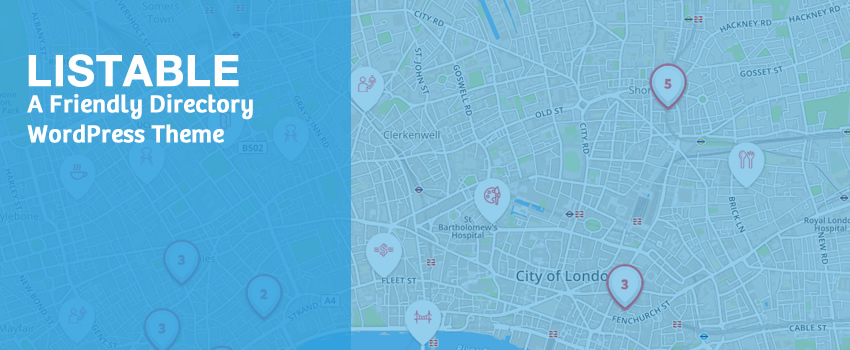 Listable – An Easy to Use and Extensible WordPress Directory Theme