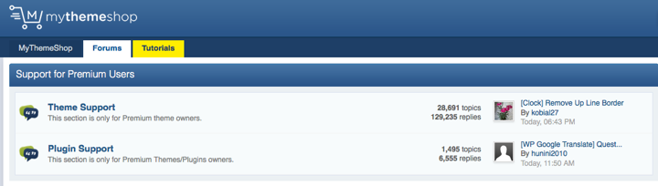 MyThemeShop-Support