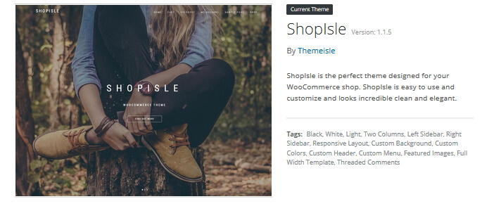 ShopIsle Ecommerce Theme