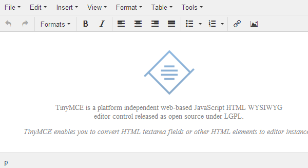 TinyMCE