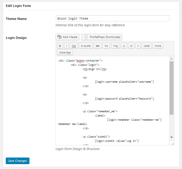 ProfilePress - Form Builder