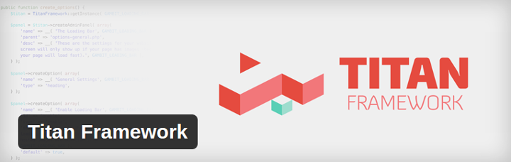 Titan Framework - Theme Options Frameworks: WordPress Theme Development Made Easy