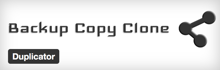 WordPress duplicator plugin