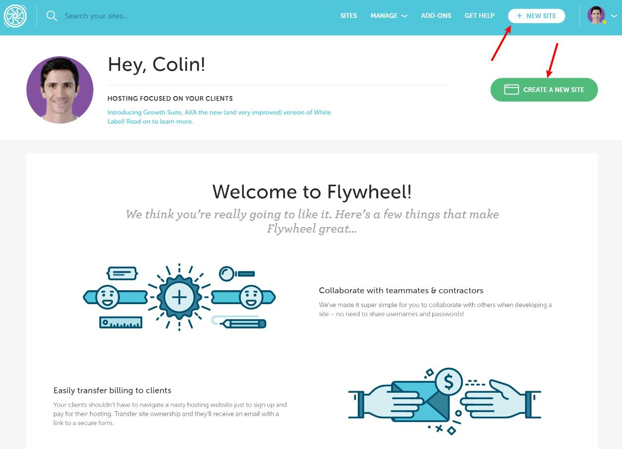 Flywheel dashboard