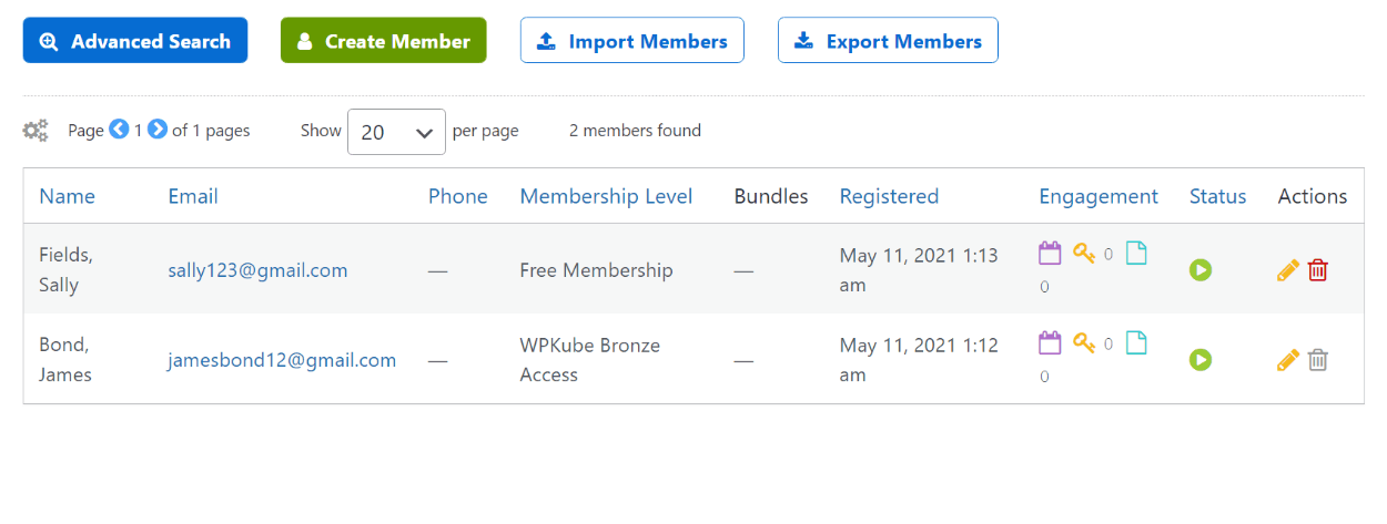 Review of managing Membermouse members