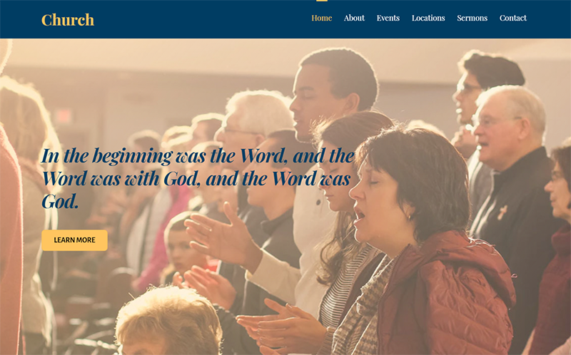 Ultra - Church WordPress Theme