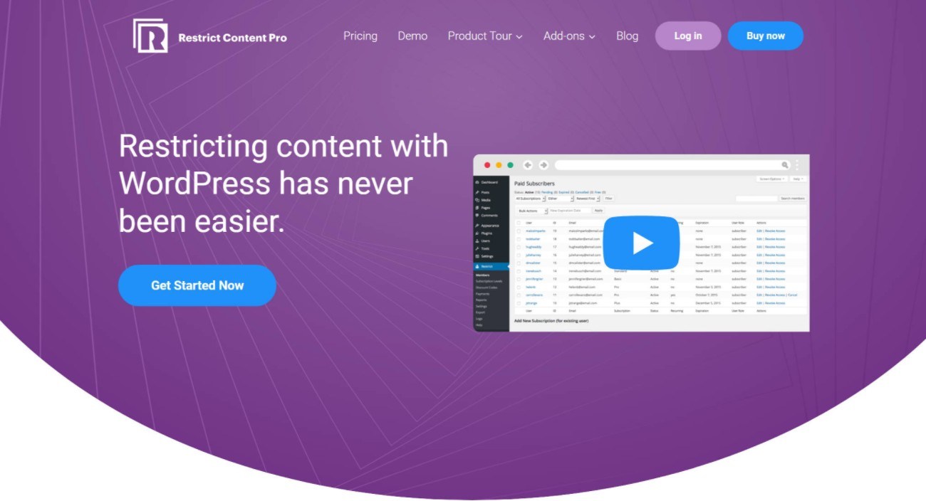 Restrict Content Pro review