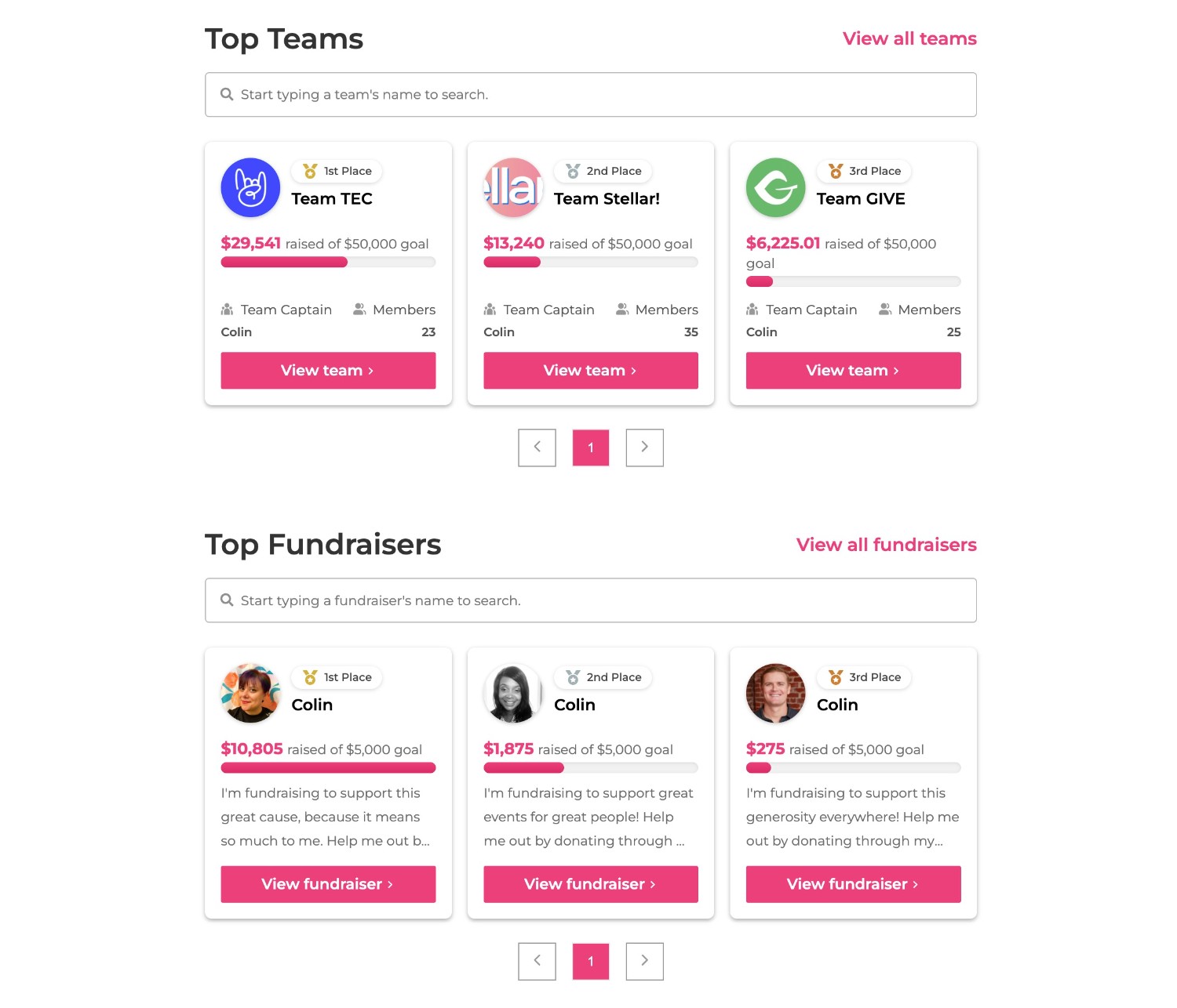 GiveWP peer to peer fundraising