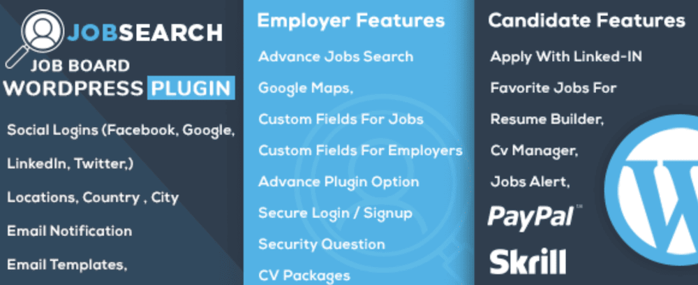 The JobSearchWP plugin.